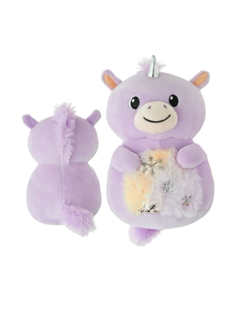 Silver Snowflake 8” Unicorn